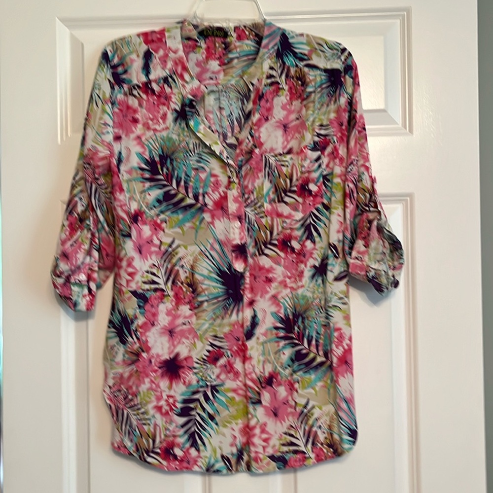 Women’s Floral Flowy Relaxed Fit Top